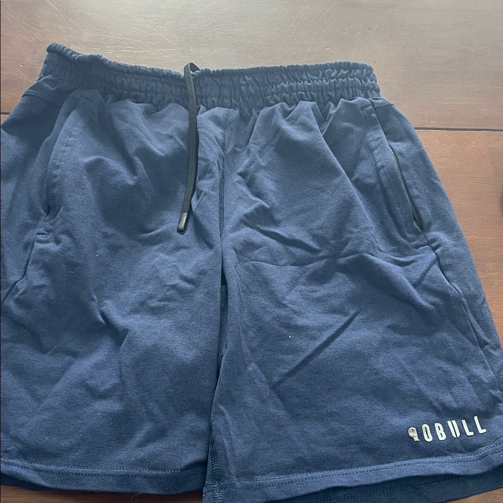 NOBULL Men's Navy Athletic Shorts